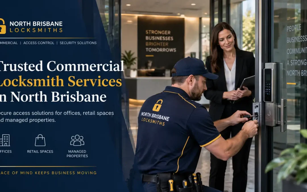 Trusted Commercial Locksmith Services in North Brisbane