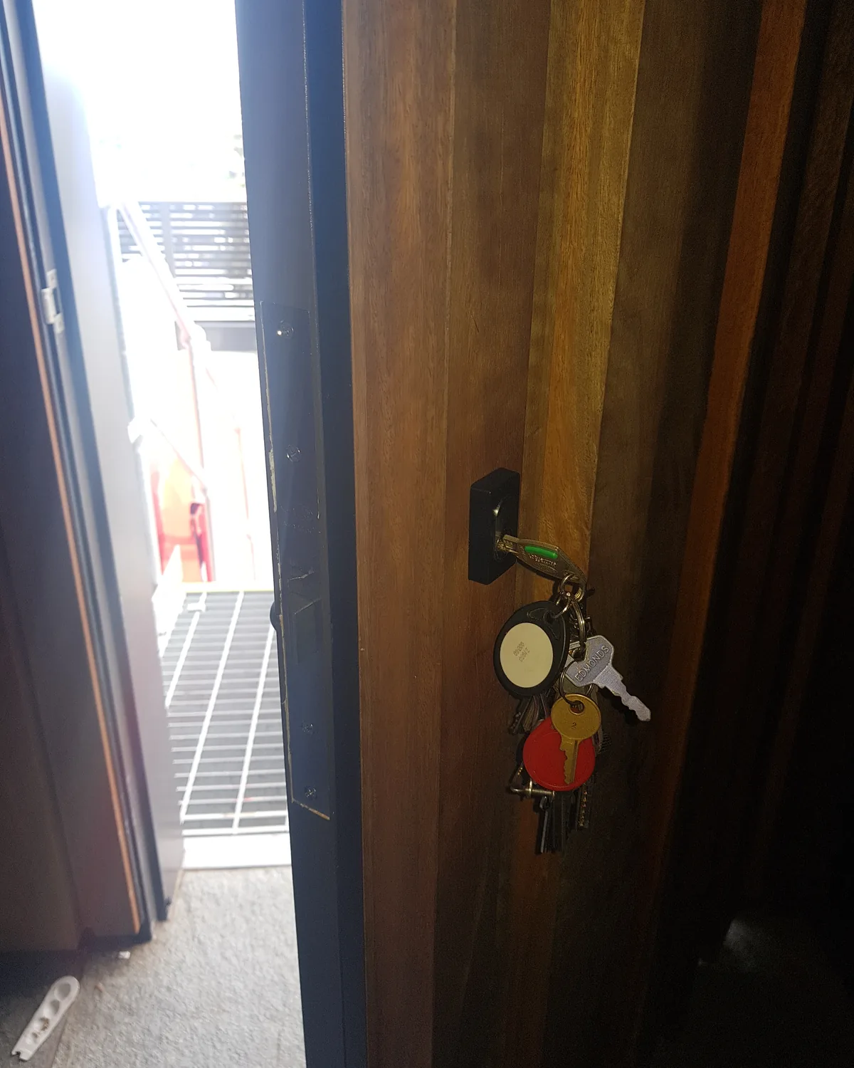 Residential door lock hardware for locksmith services in Bowen Hills