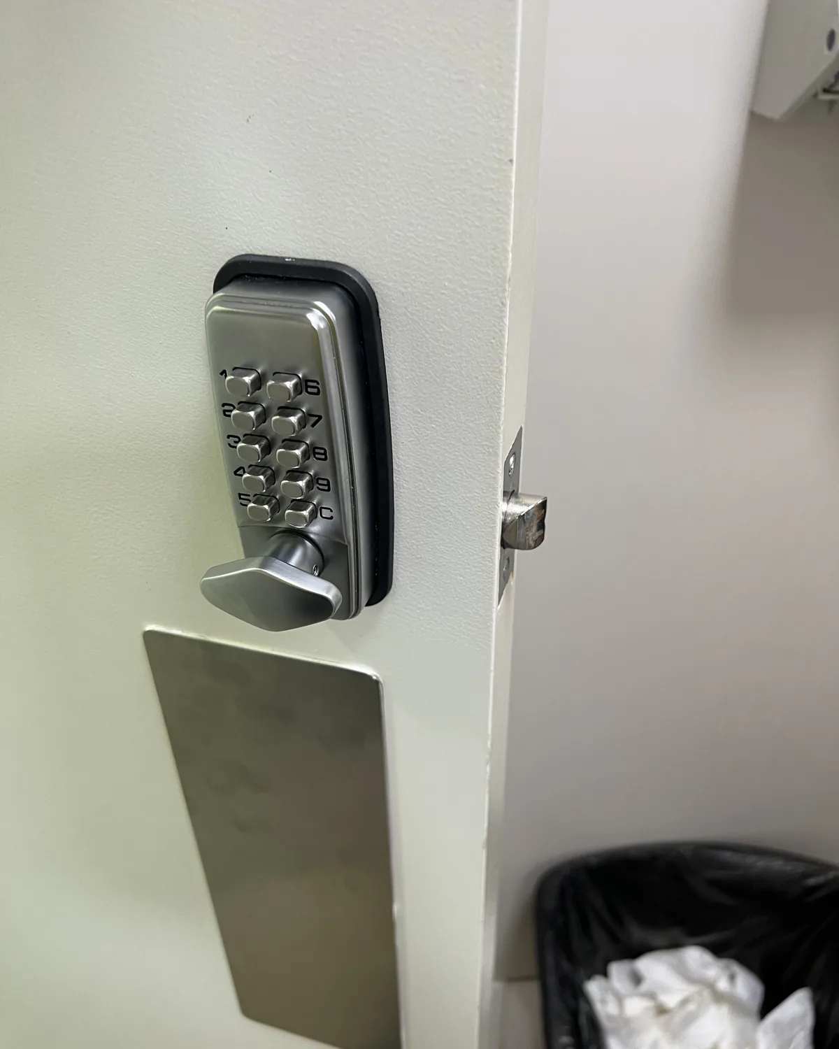 Residential door lock hardware for locksmith services in Brighton