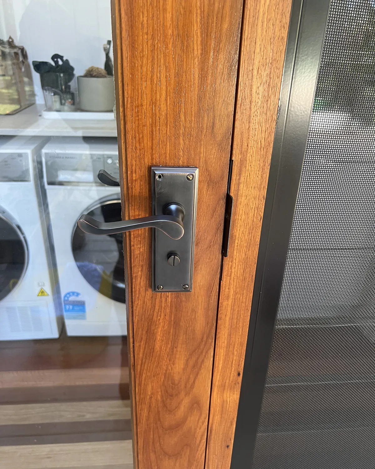 Residential door lock hardware for locksmith services in Carseldine