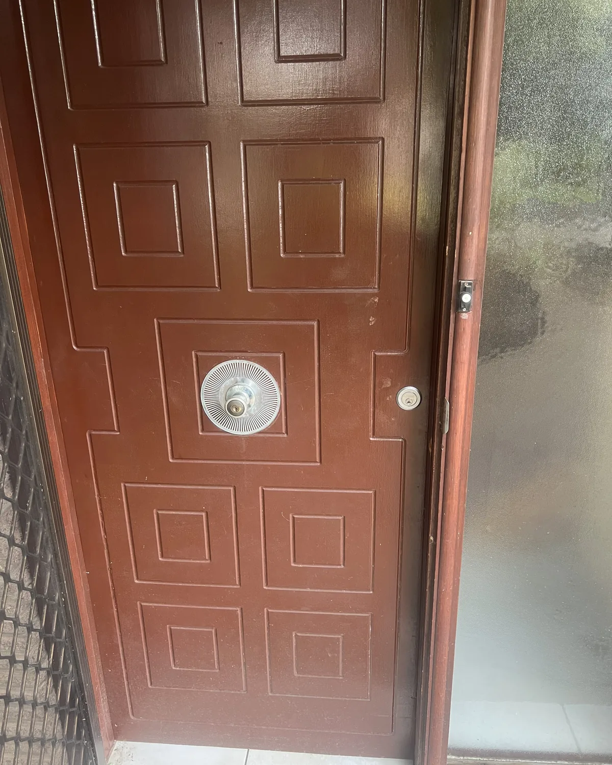 Residential door lock hardware for locksmith services in Clontarf