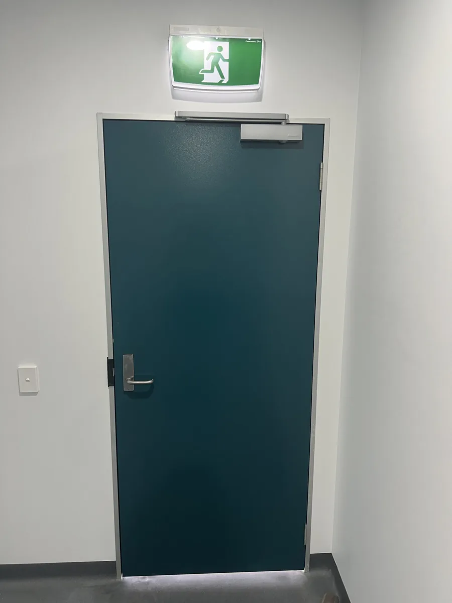Commercial entry door hardware