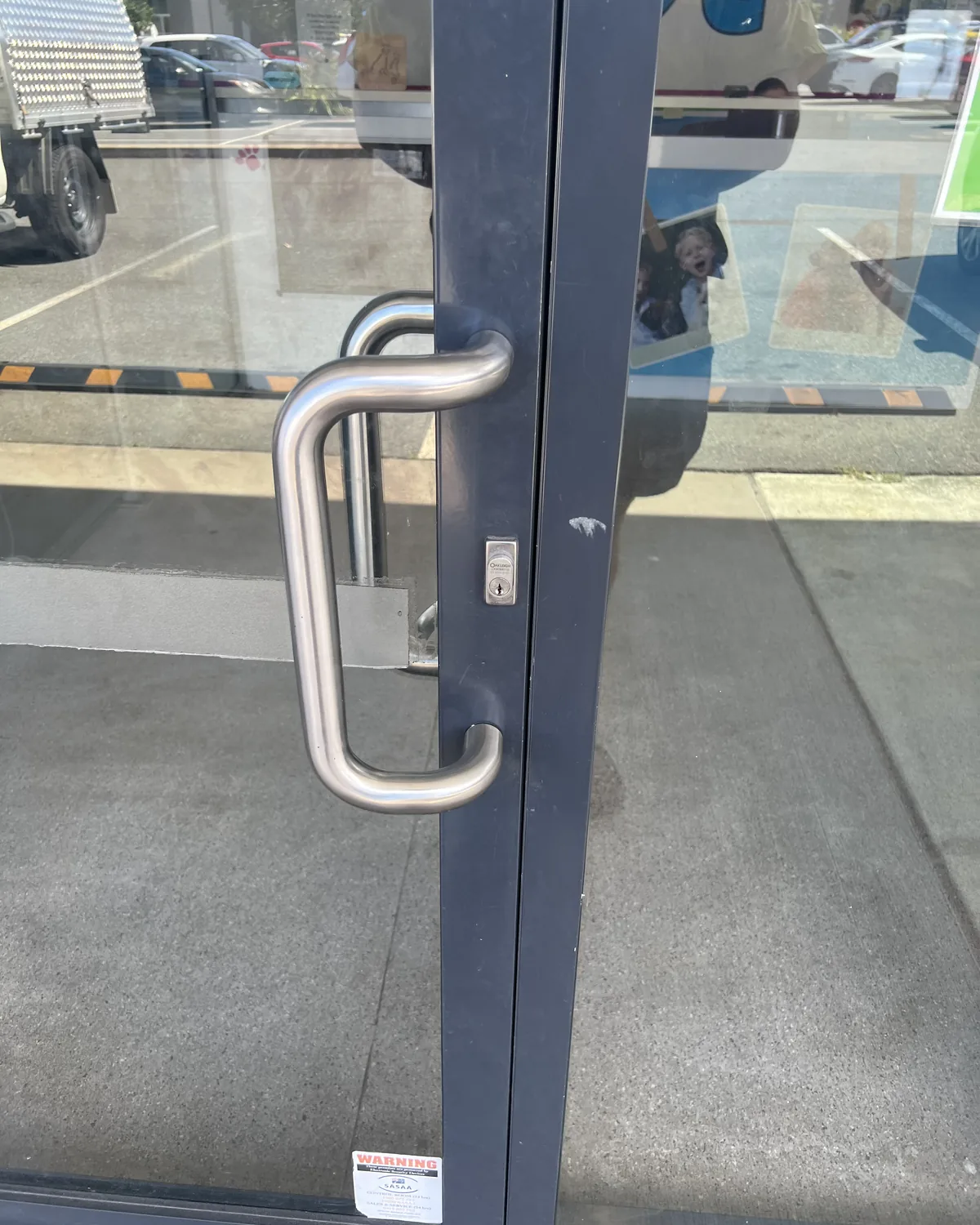 Residential door lock hardware for locksmith services in Griffin